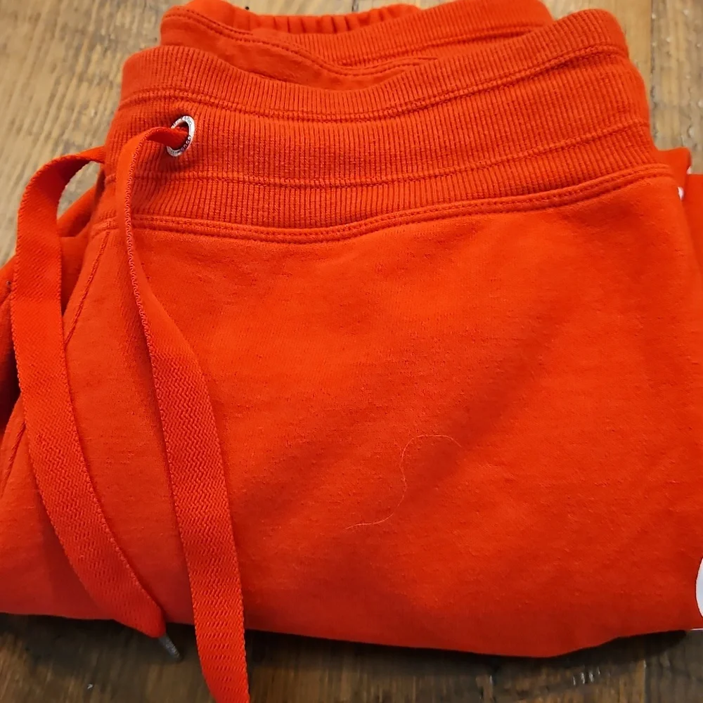 Calvin Klein Red Drawstring Sweatpants